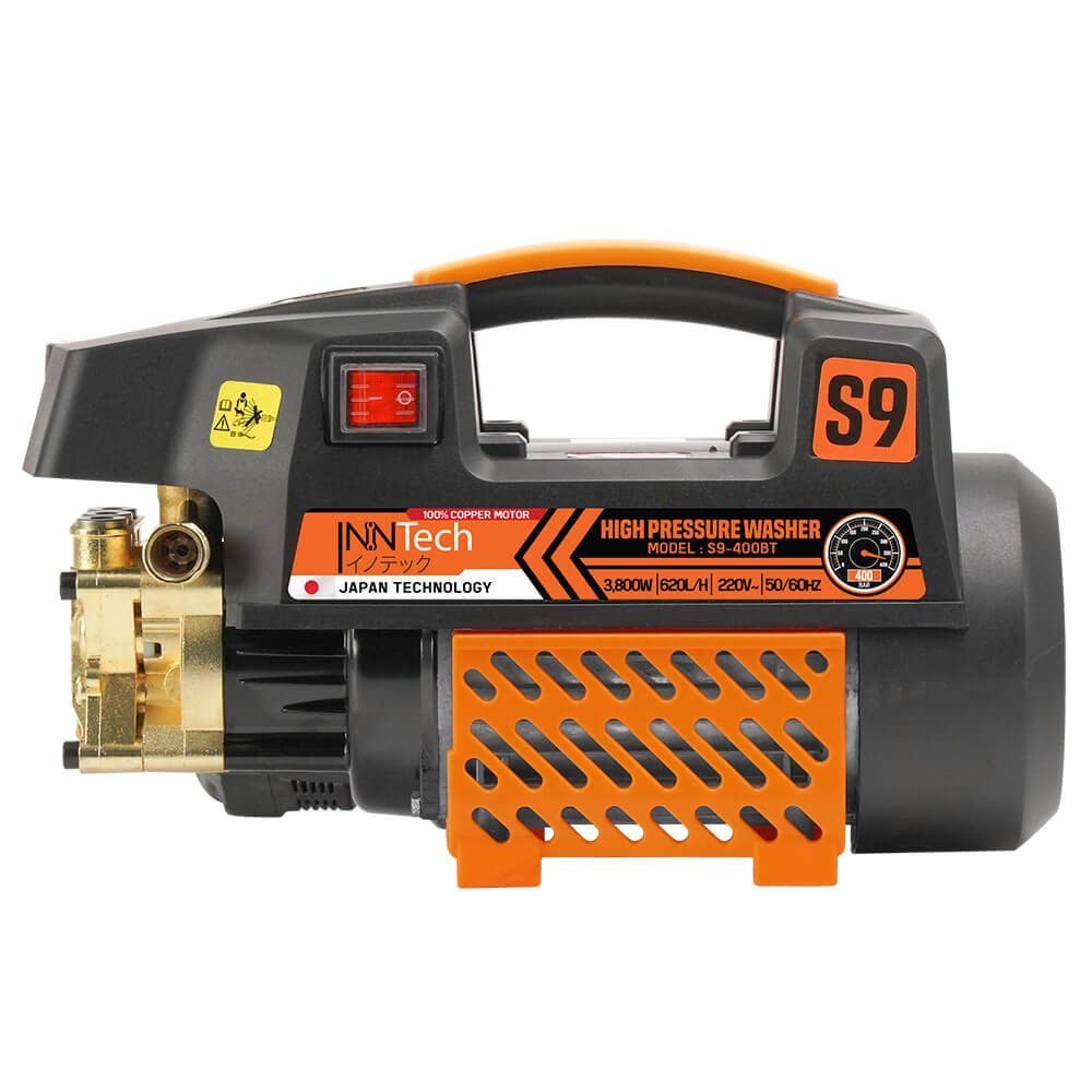 เครื่องฉีดน้ำแรงดันสูง InnTech รุ่น S9-400BT 400 บาร์ 3800 วัตต์